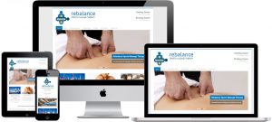 Web design duplication for Sports Massage